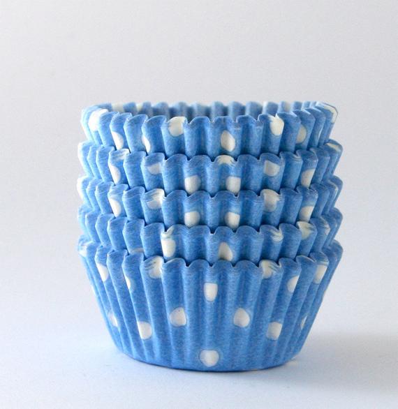 Light Blue Cupcake Liners. Cupcake Liners Light Blue,GOLF 100Pcs ...