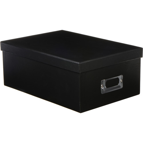 Black Storage Boxes. Pioneer Photo Albums Photo Storage Box, Black.