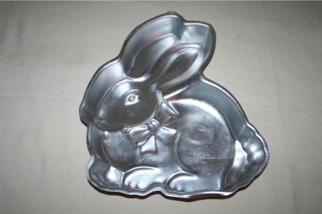 Bunny Cake Pan. 2Pcs Cute Bunny Molds Large Size Silicone Molds Fondant ...