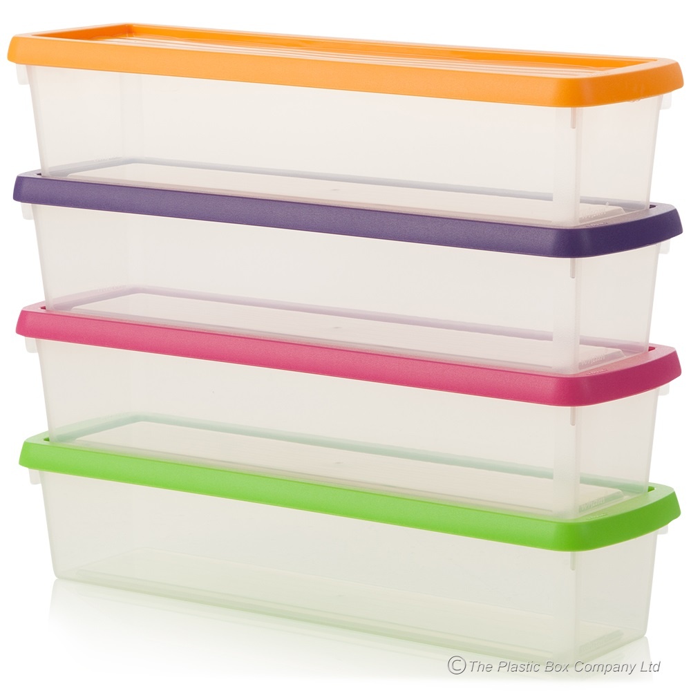 Clear Storage Bins Tall at Tara Hole blog