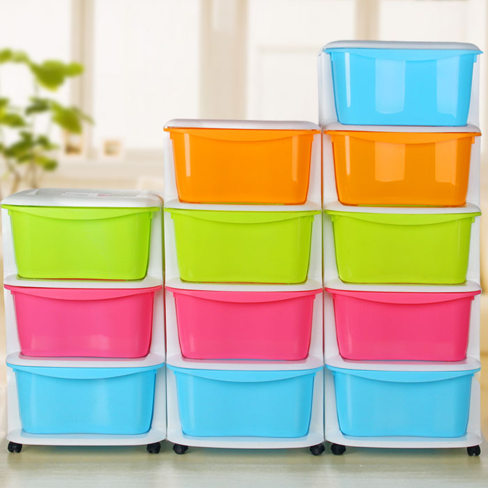 Coloured Plastic Storage Drawers. Homz Clear Plastic 3 Drawer Medium ...